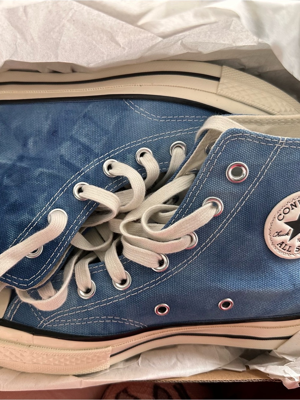 Converse Chuck Hightop 70 Aegean Storm Size 4 - Picture 6 of 7